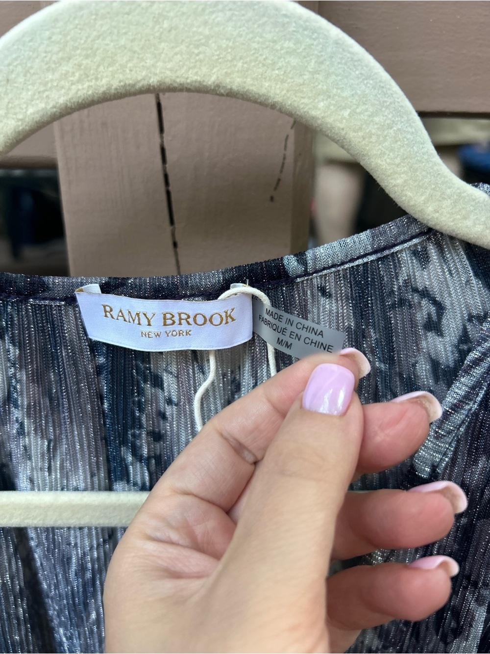Ramy Brook Margot V-neck Bodysuit - Picture 8 of 9